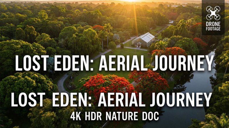 免费看片稀有植物视频-航拍植物园全景视频